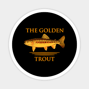 The Golden Trout of  Soda Creek Magnet